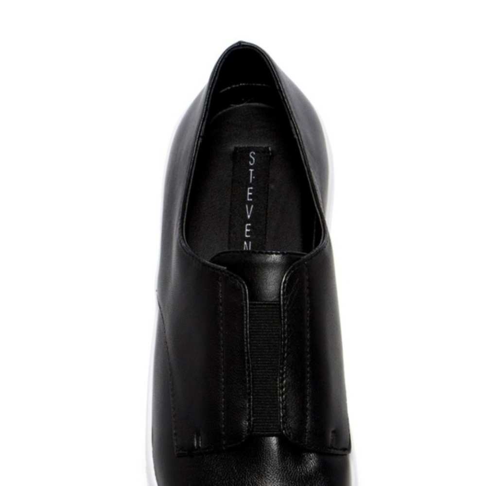 Steve Madden Garnet leather Platform Sneaker - Picture 3 of 5